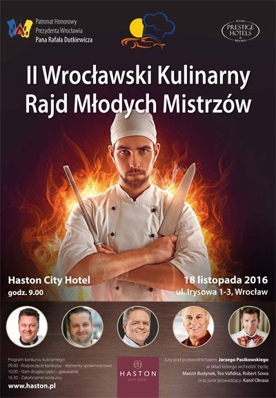 II Wrocławski Kulinarny Rajd Młodych Mistrzów 2016